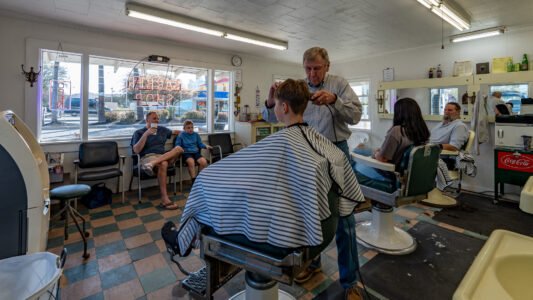 Lewis Brothers Barber Shop has been part of Ocean Drive since 1952, carrying forward a tradition that has shaped generations along the Grand Strand.
On its first day open under new hands, the chairs were set, the stories were already there, and the rhythm of the shop felt familiar once again.